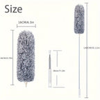 SKYDUSTER - Cepillo de Limpieza Flexible Extensible para Techos Altos y Ventiladores