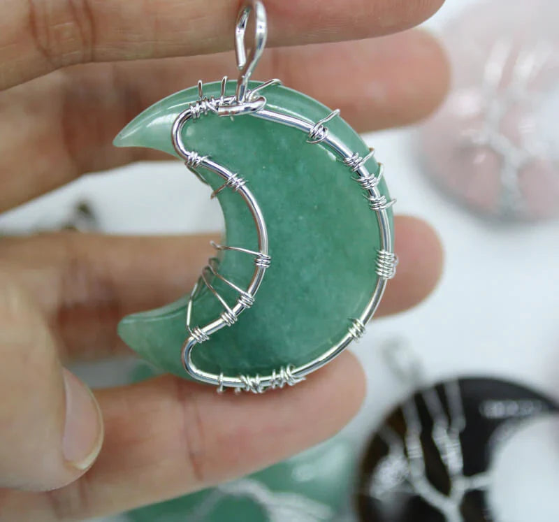 Collar de Media Luna del Árbol de la Vida