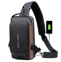 Bolso Cruzado Antirrobo | Landy Carry Without Worry | Oxford Impermeable | Puerto de Carga USB | Mochila Unisex para Viajes