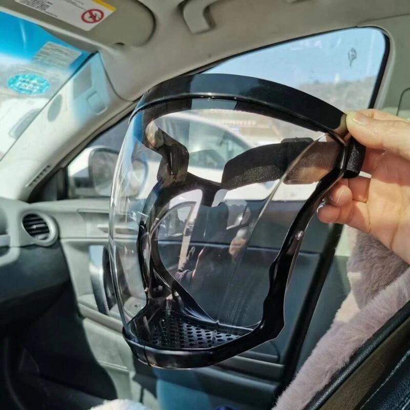 Pantalla Facial Transparente Grande para Protección Completa