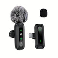 Micrófono Clip Inalámbrico SoundSnap – Micrófono USB-C para Smartphone y Tableta