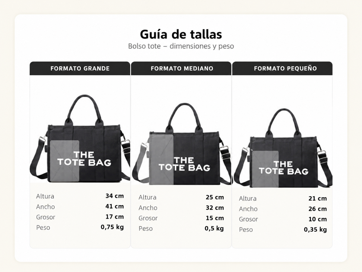 Bolso Tote Eden Trendy - Para un Día Elegante y Práctico
