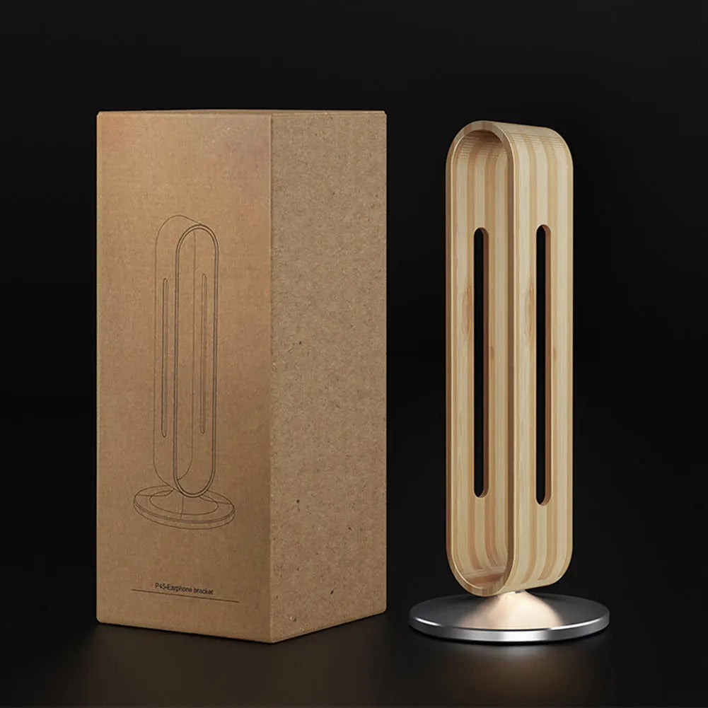 Soporte para auriculares | Madera y metal