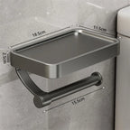 RackHold™ - Soporte para Rollos de Papel Montaje en Pared