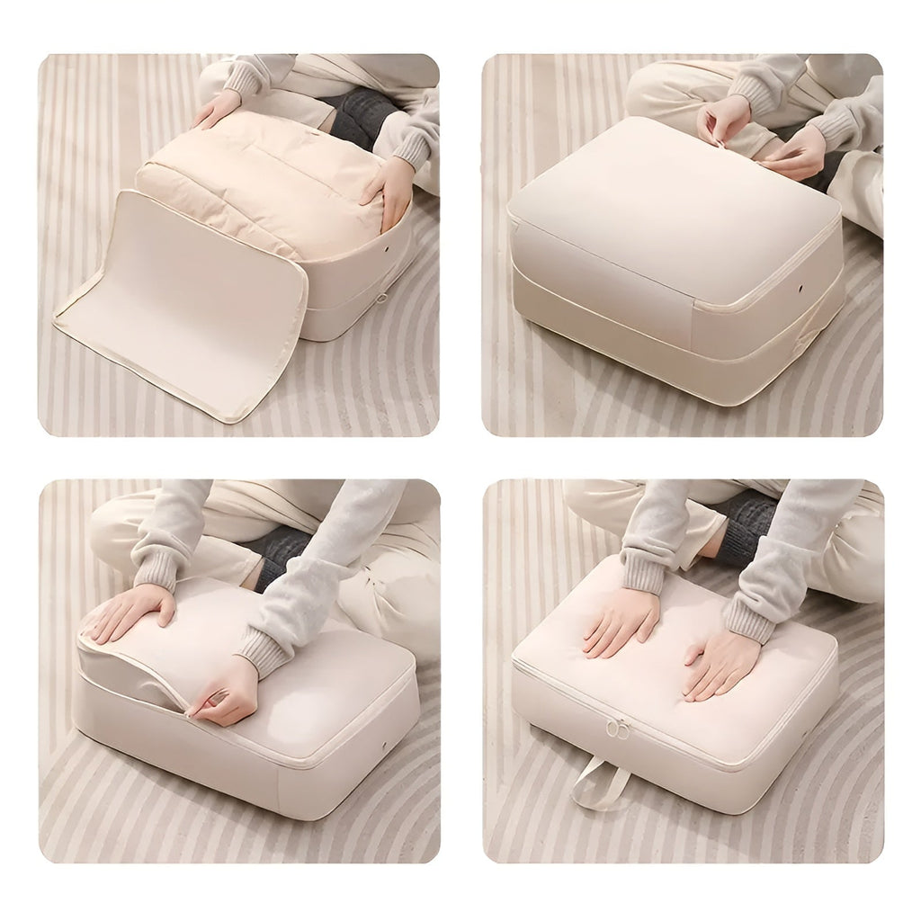 Bolsas de almacenamiento al vacío que ahorran espacio para ropa y ropa de cama