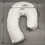 Almohada para Durmientes Laterales con Agujero para la Oreja