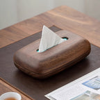 Soporte para Caja de Pañuelos de Nogal – Diseño Elegante y Funcional