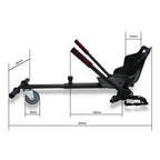 HoverKart Pro – Silla Cómoda y Ajustable para Hoverboard