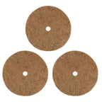 Inserto para macetas de fibra de coco redondo 3 piezas