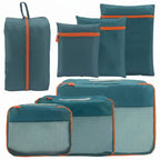 JOURNEASY - Juego de 7 bolsas organizadoras para maletas, portátil, para viajar