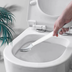 Cepillo de inodoro flexible para una limpieza precisa y fácil