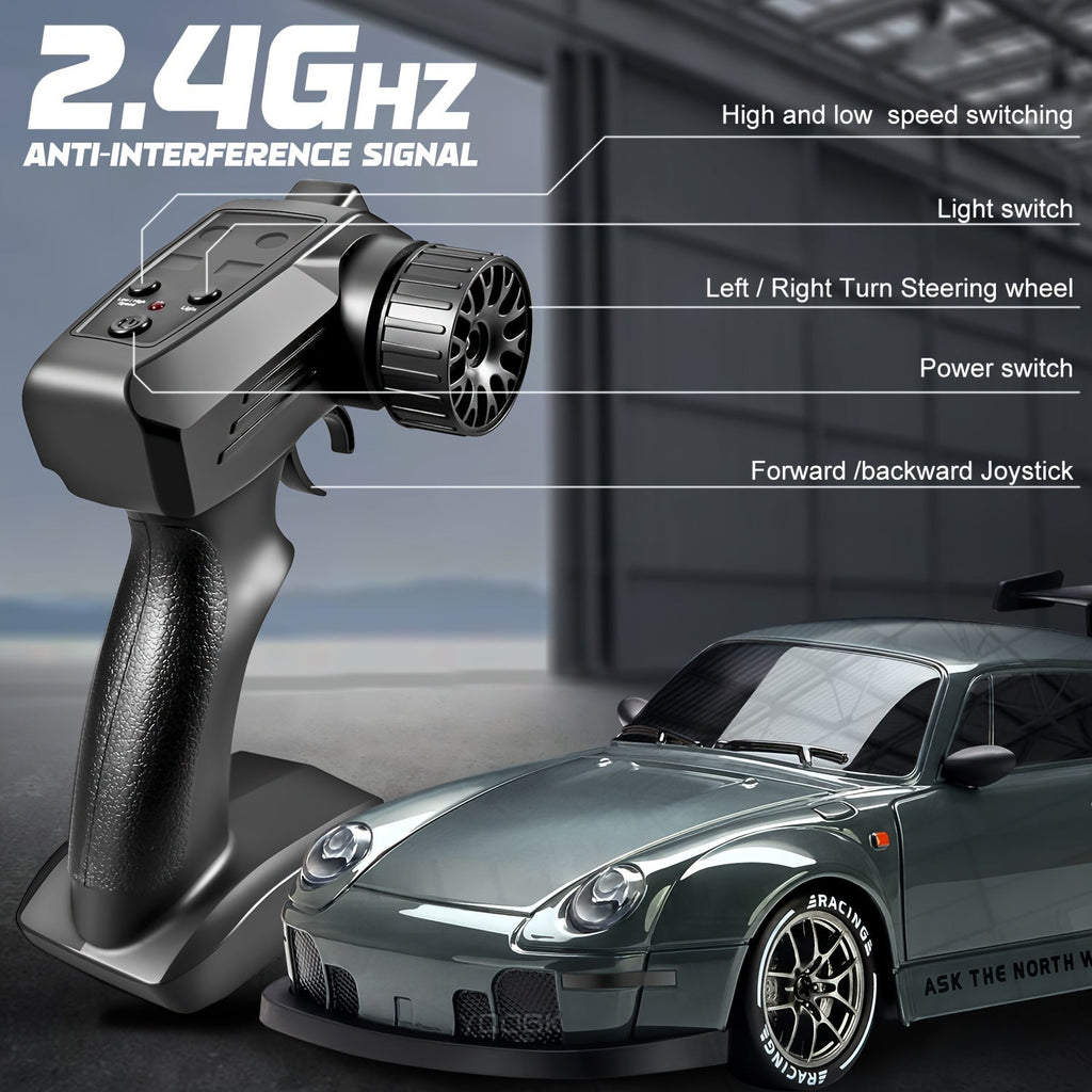 Ultimate Drift Racer 1:24 - Auto RC con Ruedas Iluminadas
