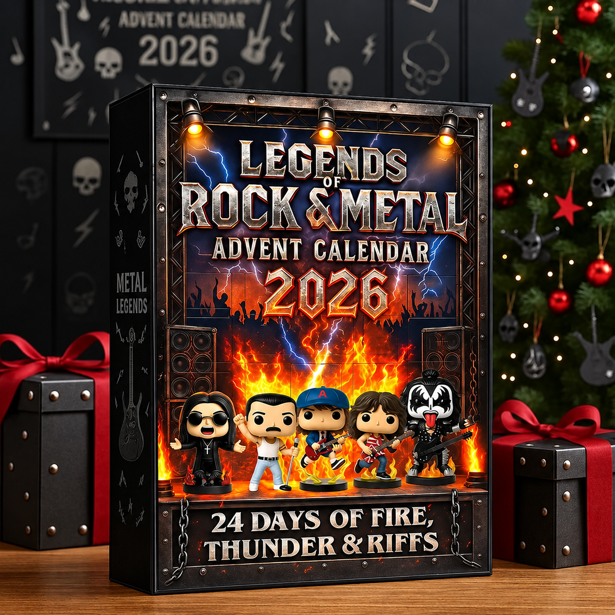 Calendario de Adviento Leyendas del Rock 2026