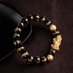 Pulsera de Feng Shui de Obsidiana Negra