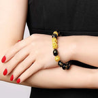 Pulsera de Feng Shui de Obsidiana Negra