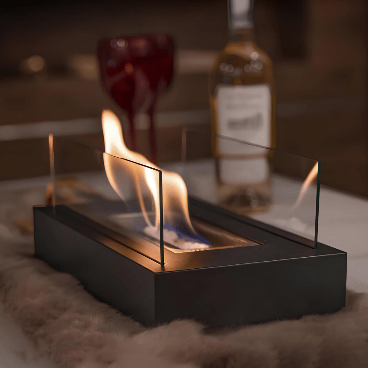 Lumaire Calor y Elegancia Chimenea de Mesa