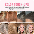 1+1 GRATIS | RootCover™ | cubre instantáneamente raíces del cabello y canas para un color impecable