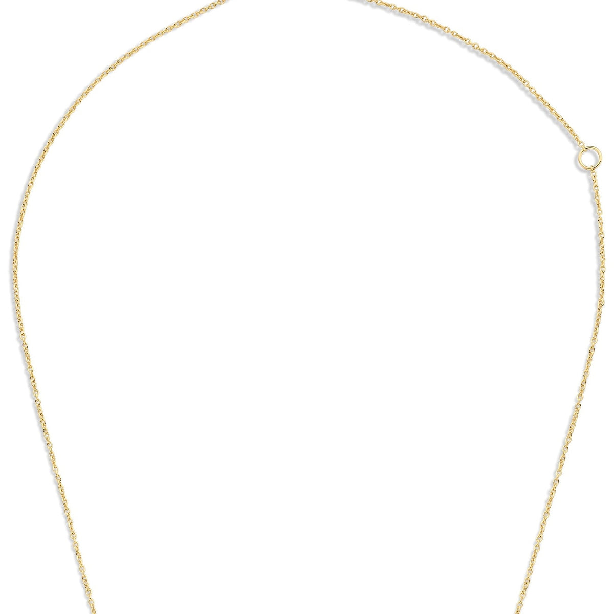 Belleville d’Amore | Collar dorado con corazones