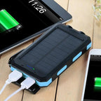 Banco de Energía Externo Solar Impermeable de 30,000mAh