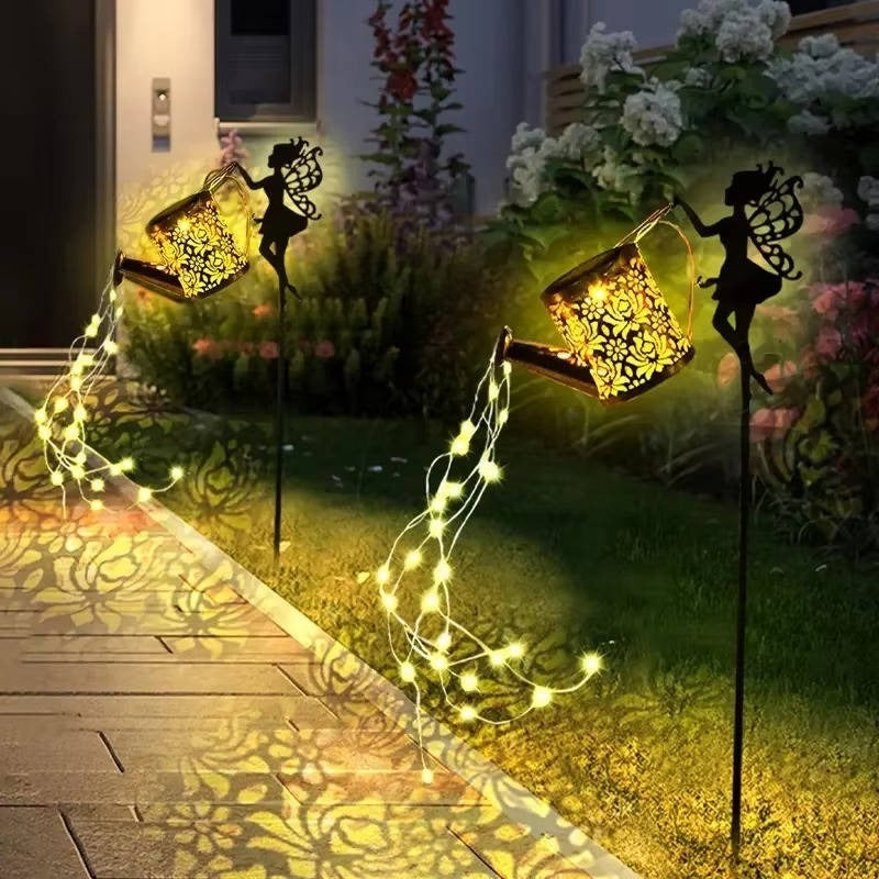 Decoraciones de Luz Exterior Lámpara de Hadas Colgante
