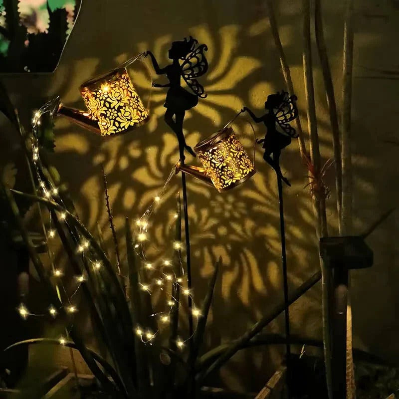 Decoraciones de Luz Exterior Lámpara de Hadas Colgante