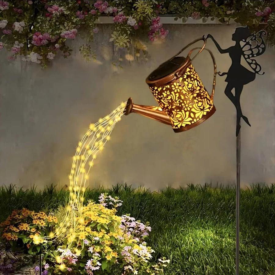 Decoraciones de Luz Exterior Lámpara de Hadas Colgante