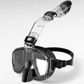 Máscara de snorkel con sistema superior seco