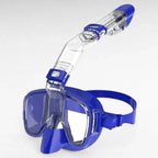 Máscara de snorkel con sistema superior seco