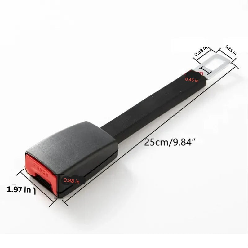 Extensor de Cinturón de Seguridad con Hebilla Elevada para Uso Cómodo y Sencillo