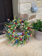 Corona de Flores Silvestres de Texas