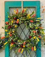 Corona de Flores Silvestres de Texas