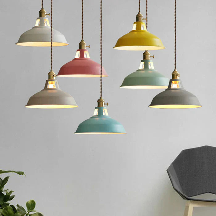 Lámpara Colgante Industrial Retro - IronGlow
