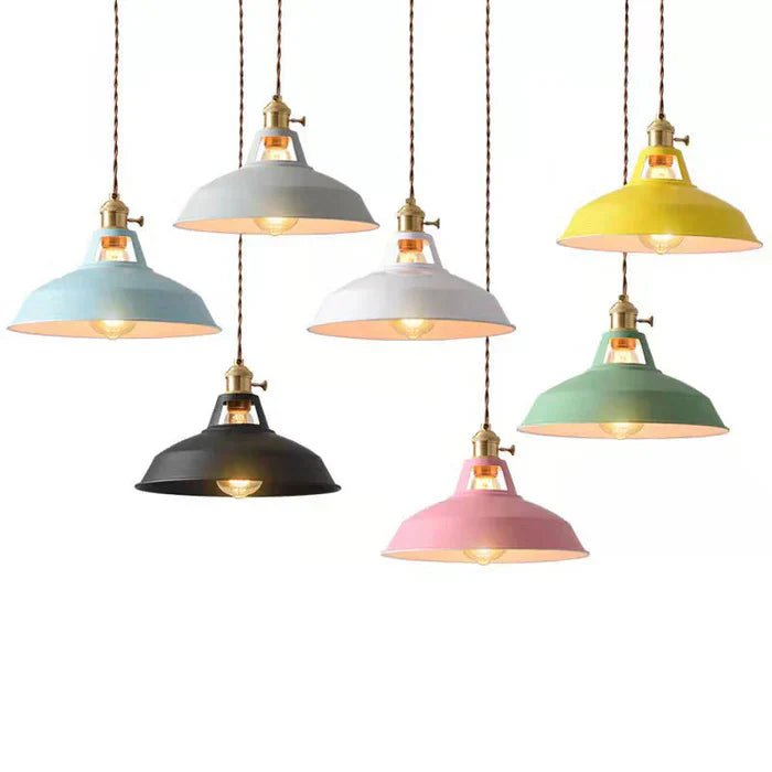 Lámpara Colgante Industrial Retro - IronGlow