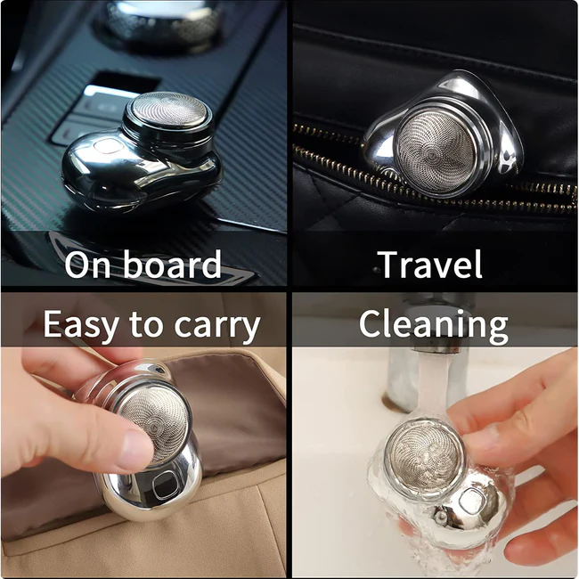 The Ultimate Pocket-Sized Shaver: Mini-Shave Portable Electric Razor