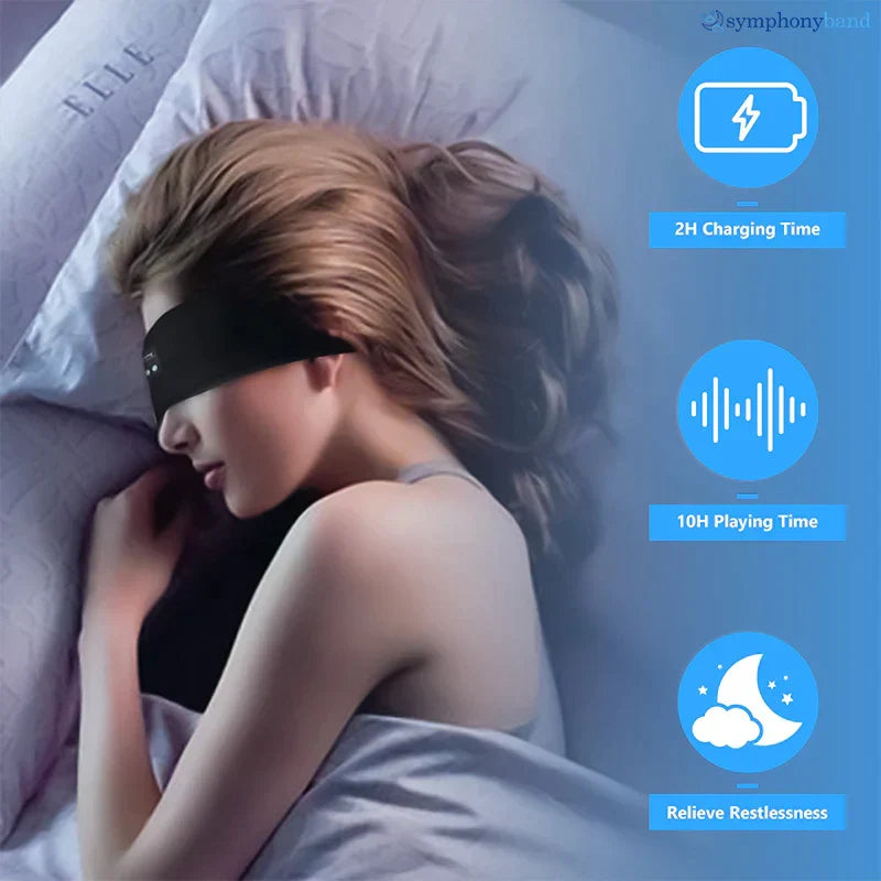 Auriculares para Dormir – Diadema Bluetooth con Altavoces Planos