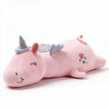 Peluche Unicornio Brillante con LED de Cambio de Color, 60 cm