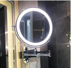 Lisslune | LUMIVIEW – Espejo de Aumento LED Recargable con Control Táctil