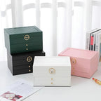 Caja de Joyería de Lujo Multicapa - EleganceBox