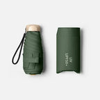 Paraguas plegable Solara Mini: compacto, con protección UV y resistente al viento