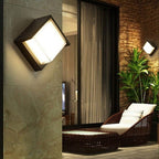 Lunaris | Lámpara de pared LED exterior moderna