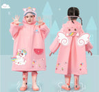 Chaqueta de Lluvia Impermeable para Niños con Diseño Alegre