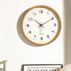 Reloj de Pared de Madera Minimalista