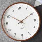 Reloj de Pared de Madera Minimalista