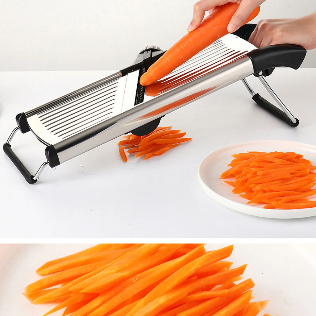 Cortador ProLine Sharp – Mandolina Ajustable para Verduras y Frutas