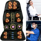 Cojín de Masaje con 8 Modos y Almohada Calentada para Cuello y Espalda para Coche y Hogar