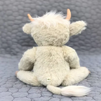 Juguete de Peluche de Ganado Highland Hecho a Mano Escocés