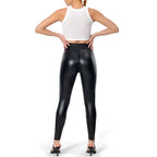 Camila™ Leggings de Cuero Sintético