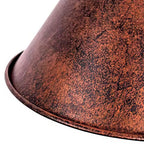 Lámpara colgante de cobre rústico de granja