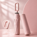 STORMLOCK - Paraguas automático a prueba de viento con estructura de 8 varillas y protección UV diseñado para una fuerte resistencia a las inclemencias del tiempo y la conveniencia en viajes diarios