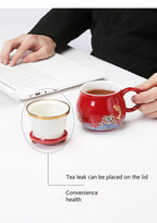 Tazas Infusoras de Té de Cerámica Japonesa